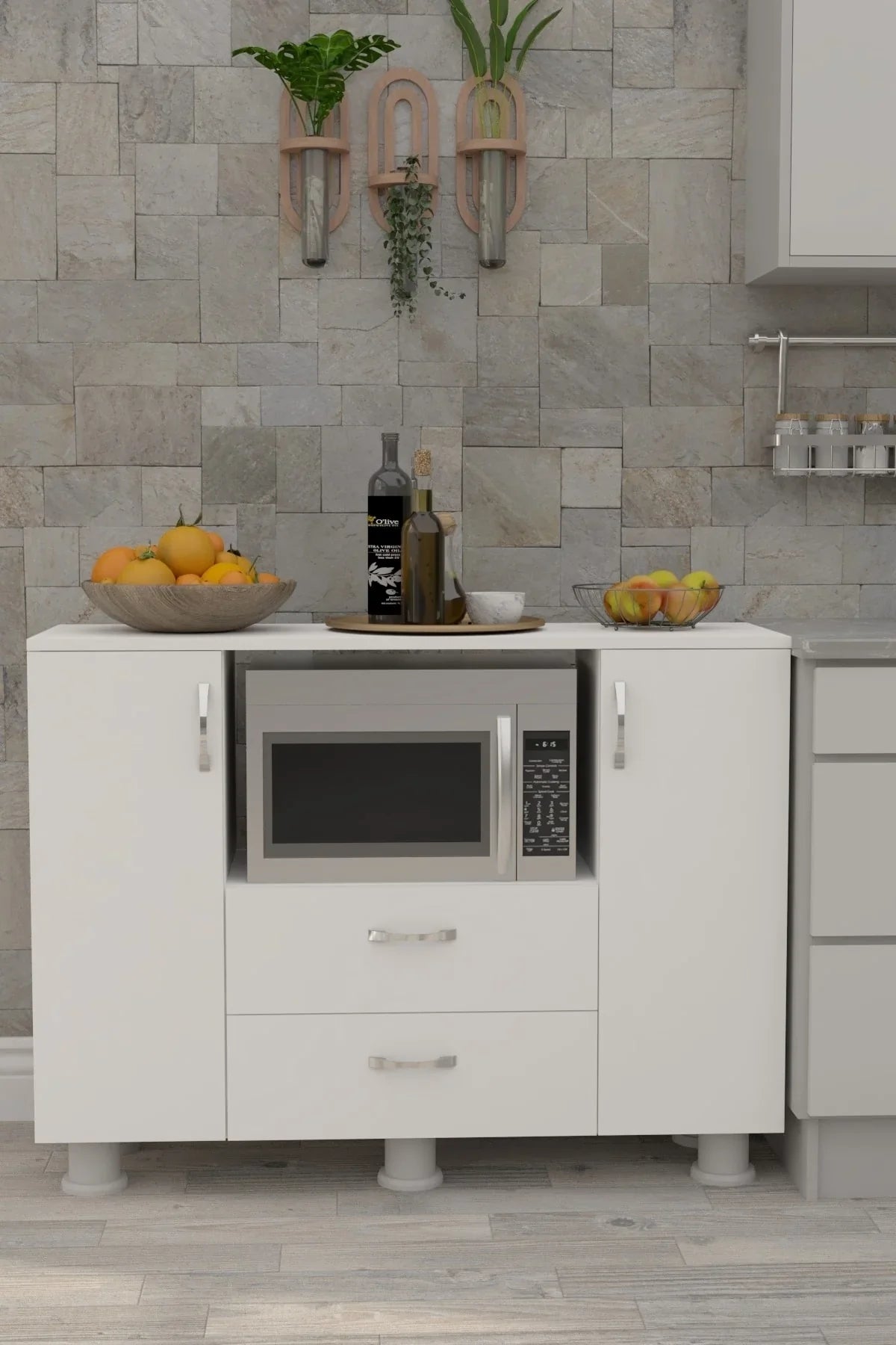 Fırın Bölmeli Mutfak Dolabı – 120 cm ürün görseli 4