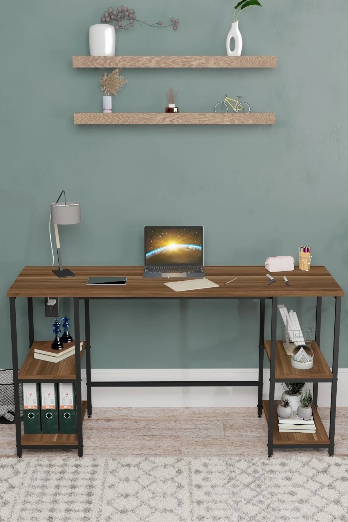 Metal Ayaklı Çalışma Masası – 140 × 50 cm ürün görseli 5